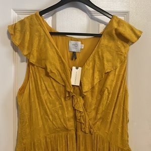 NWT Anthropologie wrap-style dress